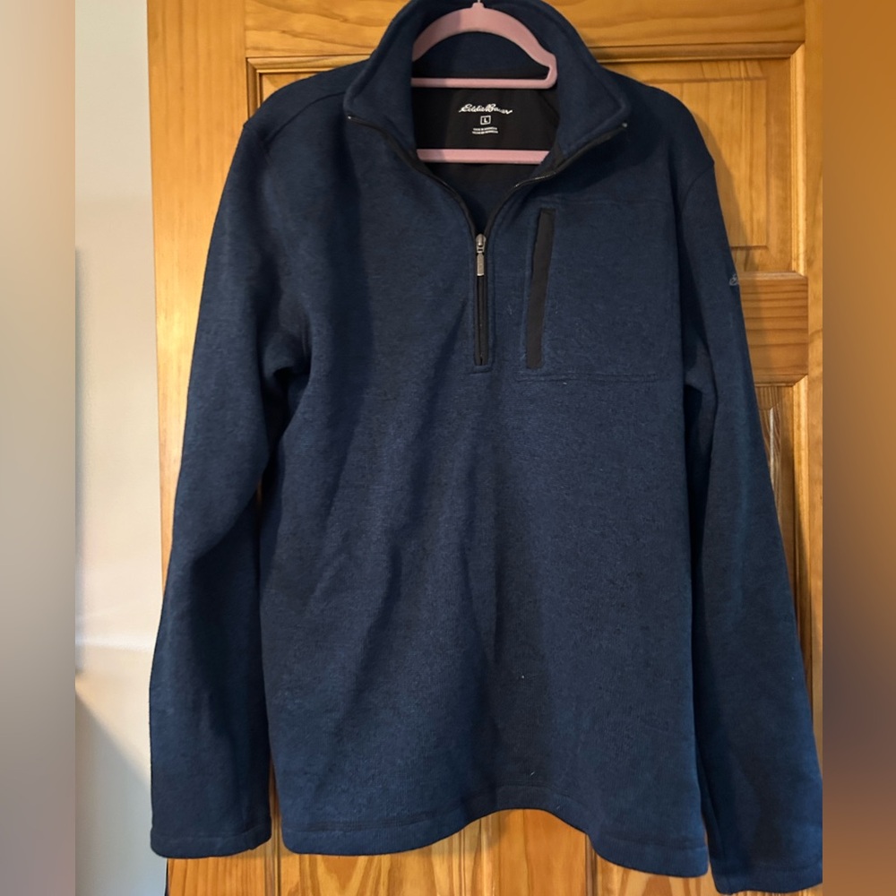 Eddie Bauer Zip Up Sweater